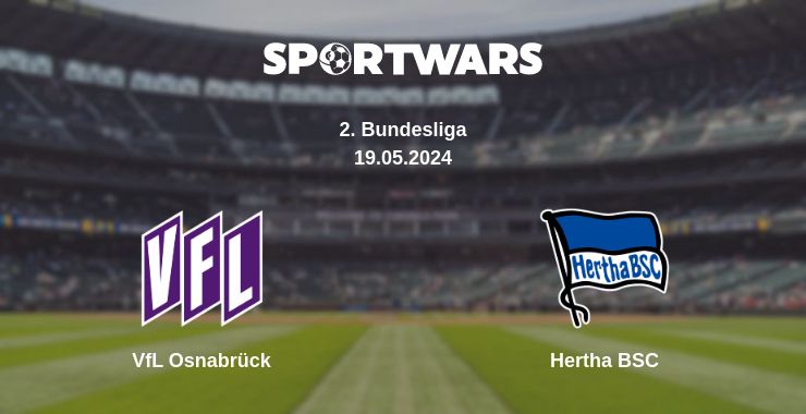 Where to watch the match VfL Osnabrück - Hertha BSC