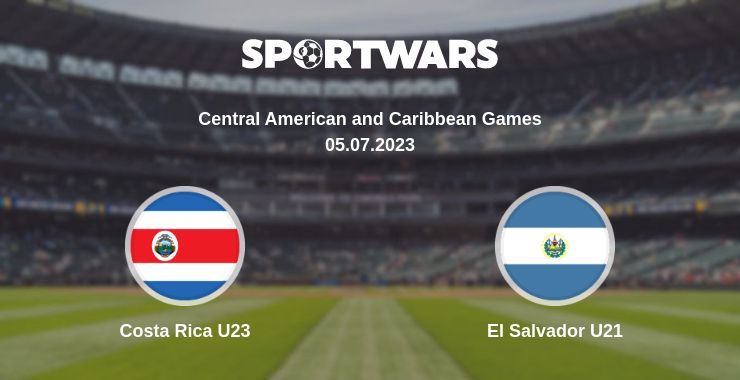 Where to watch the match Costa Rica U23 - El Salvador U21