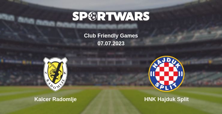 Where to watch the match Kalcer Radomlje - HNK Hajduk Split