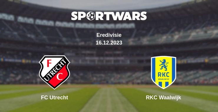 Where to watch the match FC Utrecht - RKC Waalwijk