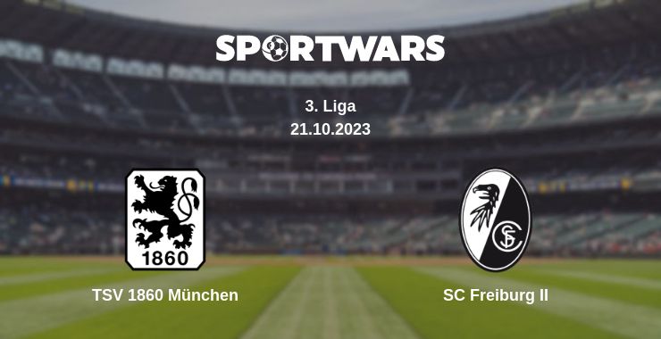 Where to watch the match TSV 1860 München - SC Freiburg II