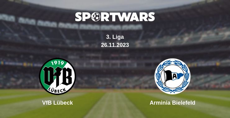 Where to watch the match VfB Lübeck - Arminia Bielefeld