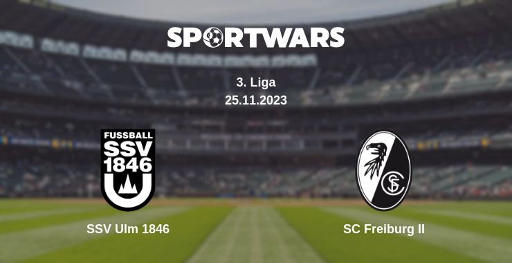 Where to watch the match SSV Ulm 1846 - SC Freiburg II