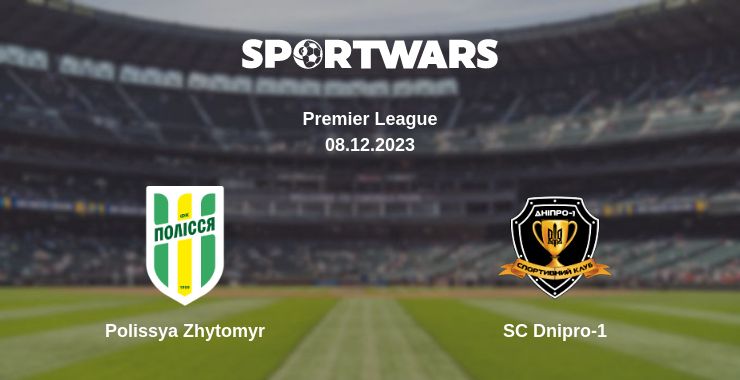 Where to watch the match Polissya Zhytomyr - SC Dnipro-1