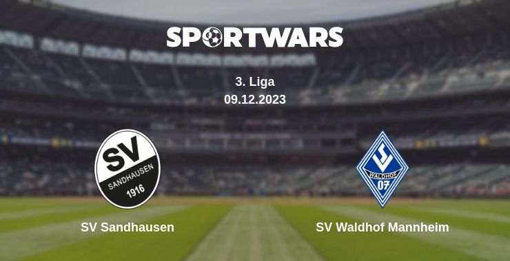 Where to watch the match SV Sandhausen - SV Waldhof Mannheim