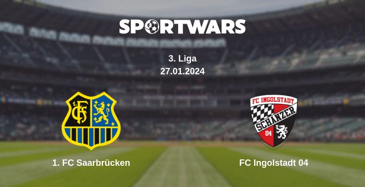 Where to watch the match 1. FC Saarbrücken - FC Ingolstadt 04