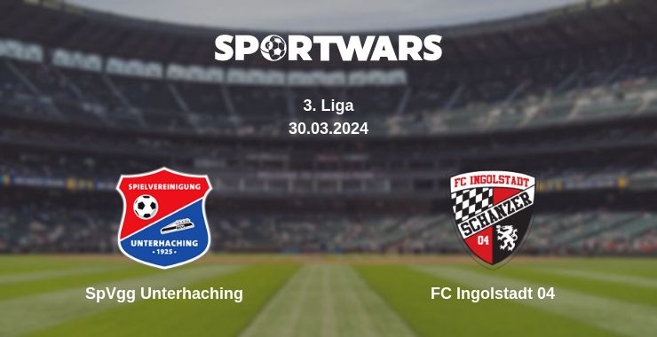 Where to watch the match SpVgg Unterhaching - FC Ingolstadt 04