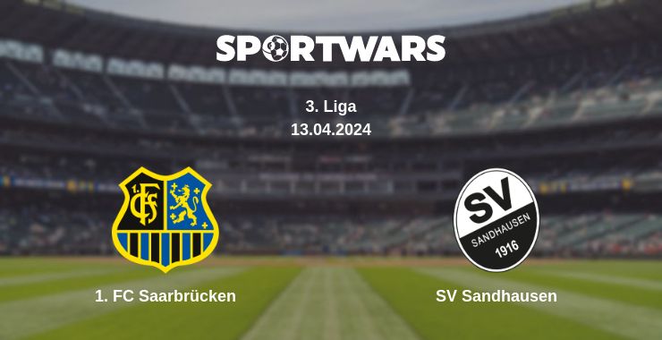 Where to watch the match 1. FC Saarbrücken - SV Sandhausen