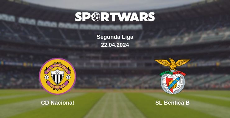 Where to watch the match CD Nacional - SL Benfica B