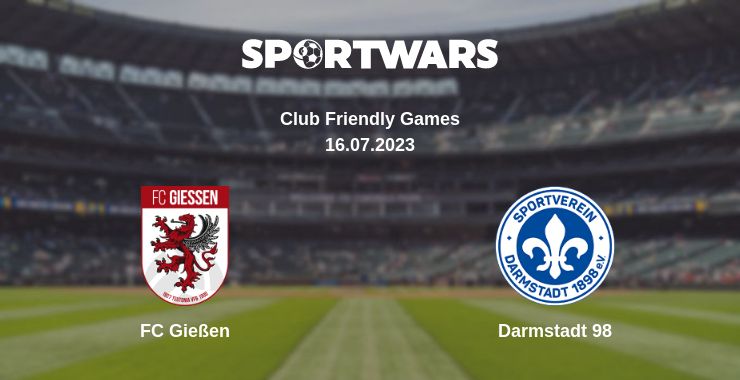 Where to watch the match FC Gießen - Darmstadt 98