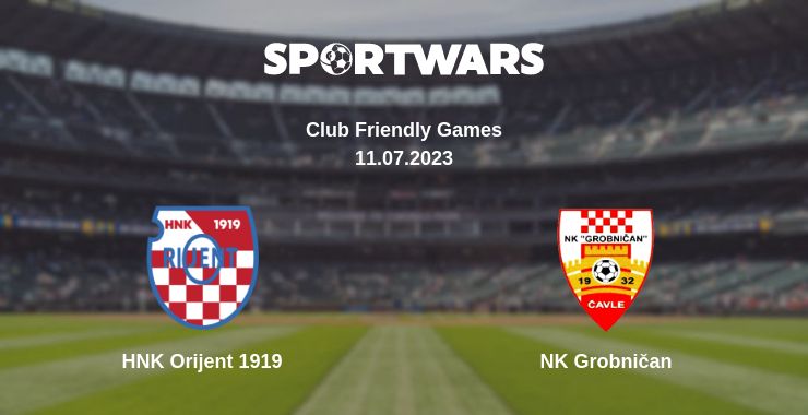 Where to watch the match HNK Orijent 1919 - NK Grobničan