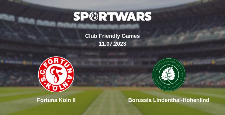 Where to watch the match Fortuna Köln II - Borussia Lindenthal-Hohenlind