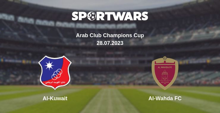 Where to watch the match Al-Kuwait - Al-Wahda FC