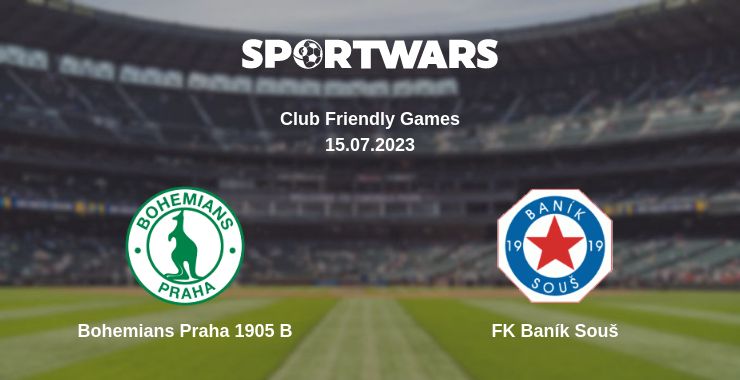 Where to watch the match Bohemians Praha 1905 B - FK Baník Souš