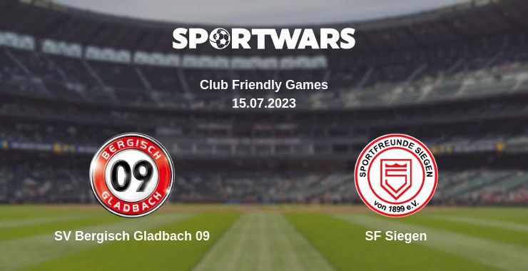 Where to watch the match SV Bergisch Gladbach 09 - SF Siegen