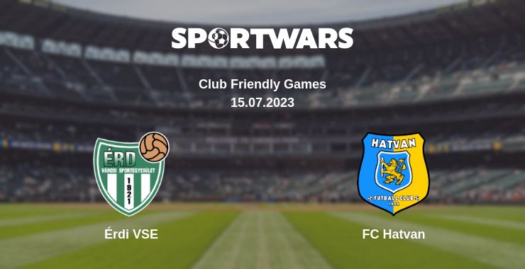 Where to watch the match Érdi VSE - FC Hatvan