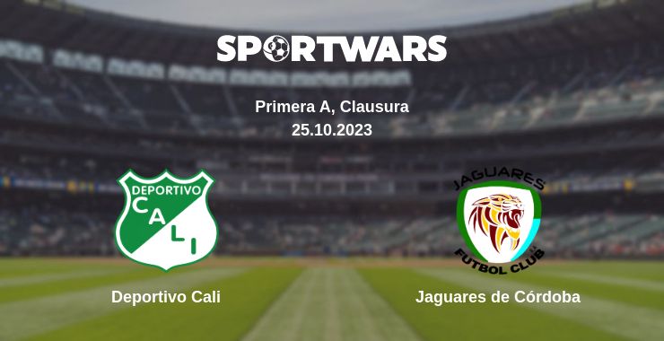 Where to watch the match Deportivo Cali - Jaguares de Córdoba