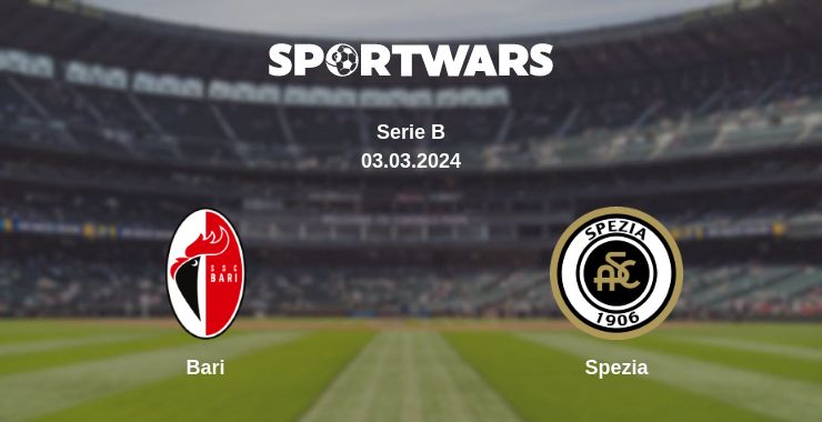 Where to watch the match Bari - Spezia