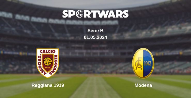 Where to watch the match Reggiana 1919 - Modena