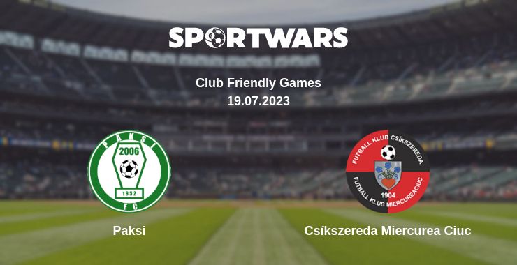 Where to watch the match Paksi - Csíkszereda Miercurea Ciuc