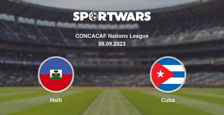 Where to watch the match Haiti - Cuba