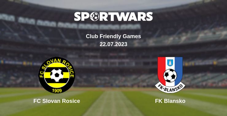 Where to watch the match FC Slovan Rosice - FK Blansko