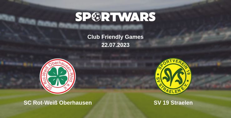 Where to watch the match SC Rot-Weiß Oberhausen - SV 19 Straelen