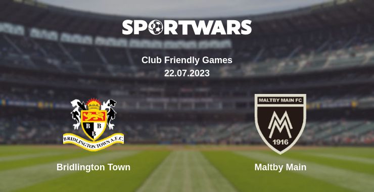 Where to watch the match Bridlington Town - Maltby Main