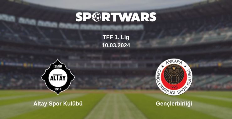 Where to watch the match Altay Spor Kulübü - Gençlerbirliği