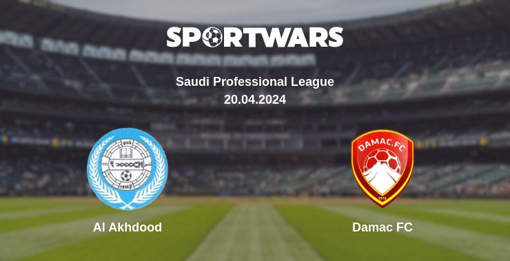 Where to watch the match Al Akhdood - Damac FC