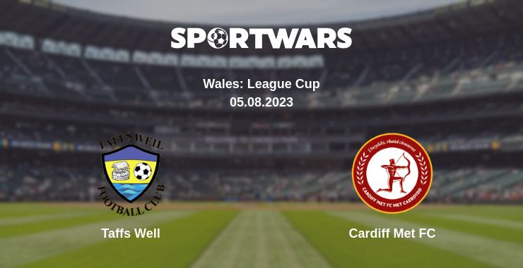 Where to watch the match Taffs Well - Cardiff Met FC