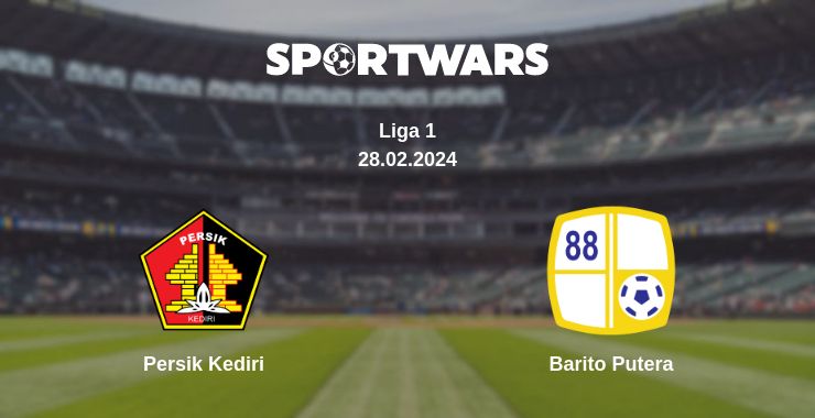 Where to watch the match Persik Kediri - Barito Putera