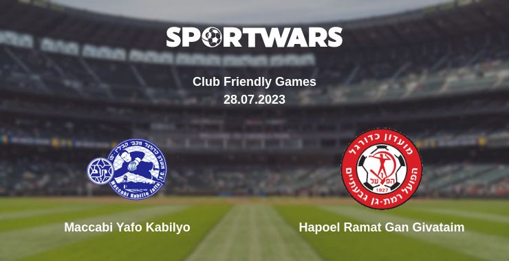 Where to watch the match Maccabi Yafo Kabilyo - Hapoel Ramat Gan Givataim