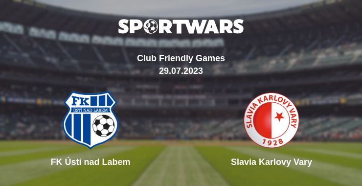 Where to watch the match FK Ústí nad Labem - Slavia Karlovy Vary