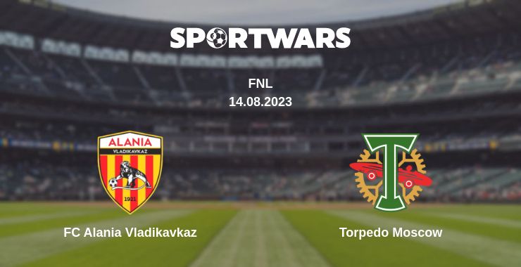 Where to watch the match FC Alania Vladikavkaz - Torpedo Moscow