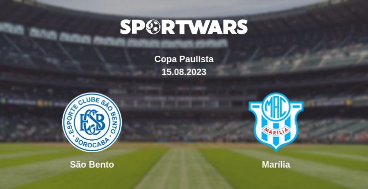 Where to watch the match São Bento - Marília