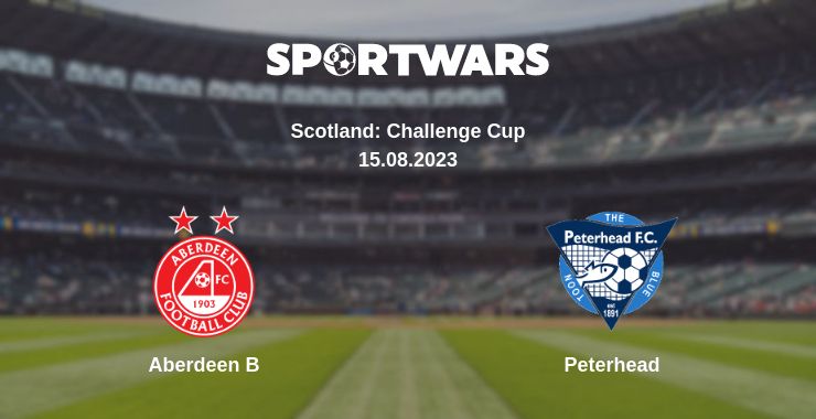 Where to watch the match Aberdeen B - Peterhead