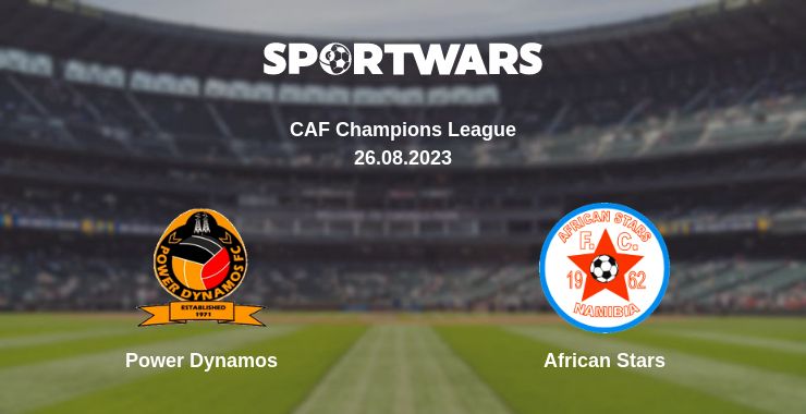 Where to watch the match Power Dynamos - African Stars