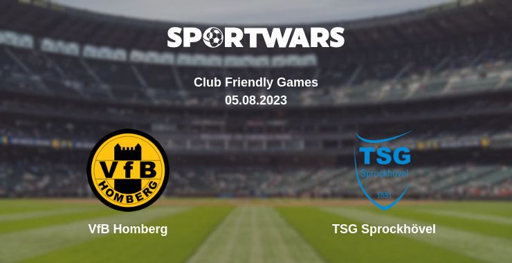 Where to watch the match VfB Homberg - TSG Sprockhövel