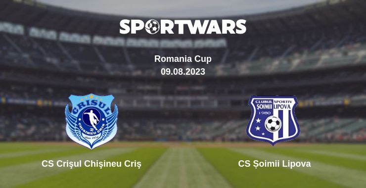 Where to watch the match CS Crişul Chişineu Criş - CS Șoimii Lipova