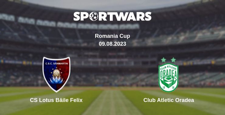 Where to watch the match CS Lotus Băile Felix - Club Atletic Oradea