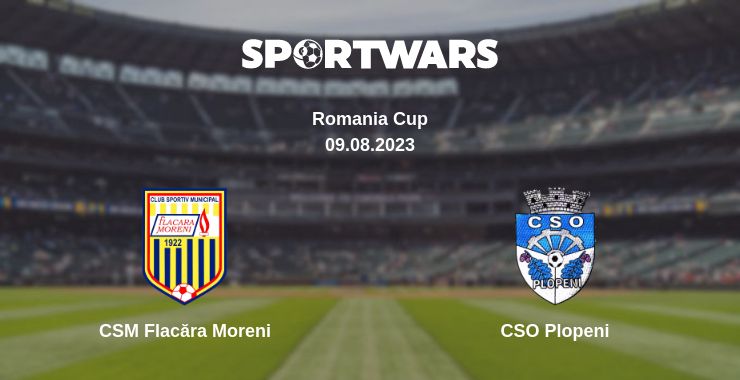 Where to watch the match CSM Flacăra Moreni - CSO Plopeni