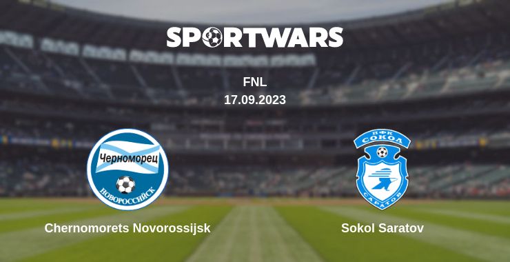 Where to watch the match Chernomorets Novorossijsk - Sokol Saratov