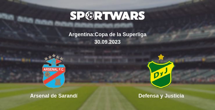 Where to watch the match Arsenal de Sarandí - Defensa y Justicia