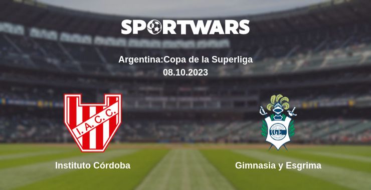 Where to watch the match Instituto Córdoba - Gimnasia y Esgrima