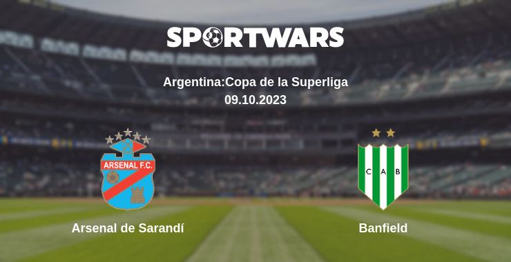 Where to watch the match Arsenal de Sarandí - Banfield