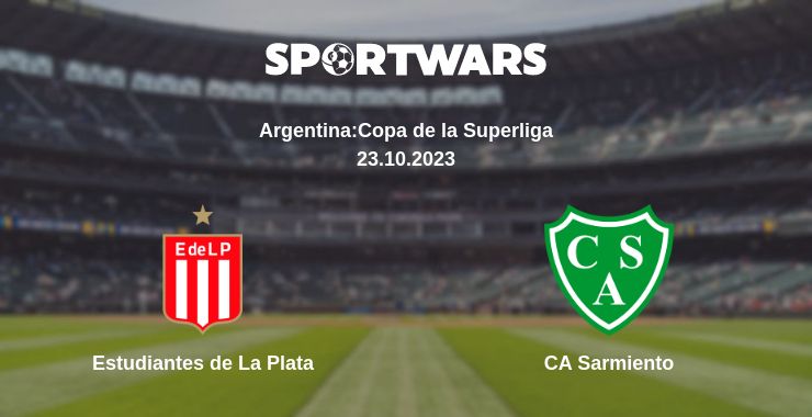 Where to watch the match Estudiantes de La Plata - CA Sarmiento