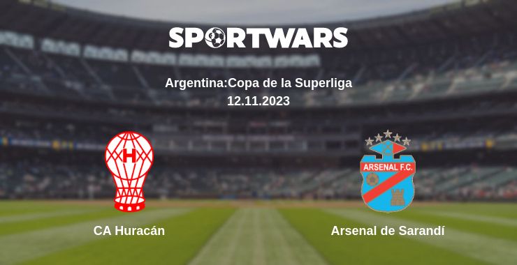 Where to watch the match CA Huracán - Arsenal de Sarandí