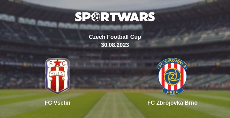 Where to watch the match FC Vsetin - FC Zbrojovka Brno