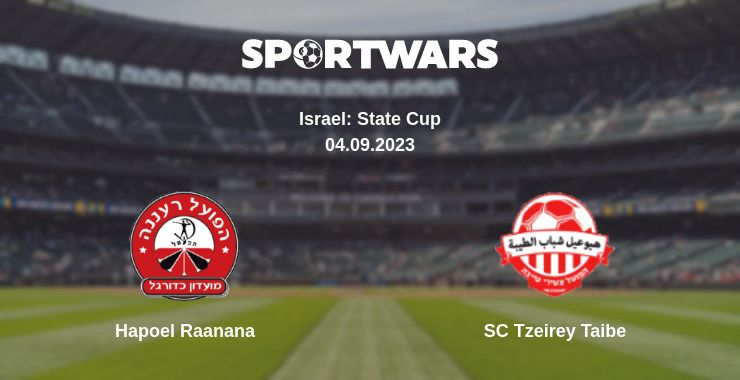 Where to watch the match Hapoel Raanana - SC Tzeirey Taibe